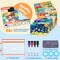 Seek & Find Game Books - Preschool Learning Activity for Toddlers & Kids Ages 3-5, Travel Activities Toys for Road Trip Car Airplane, Busy Book, Birthday Gifts for Girls and Boys Ages 4-8
